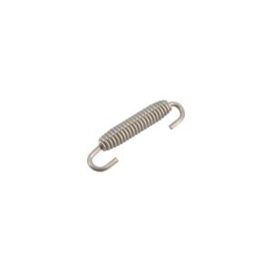 Ressort pot échappement 70mm Diamètre 10mm Inox Attache pivotante