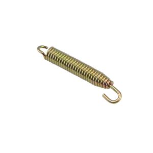Ressort pot échappement 75mm Diamètre 10mm Attache pivotante