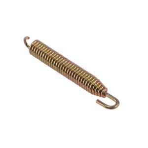 Ressort pot échappement 83mm Diamètre 10mm Attache pivotante