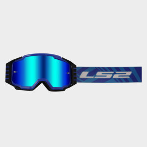 Masque LS2 Charger Pro Bleue avec Visière iridium