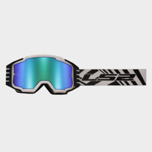 Masque LS2 Charger Pro Blanche avec Visière iridium
